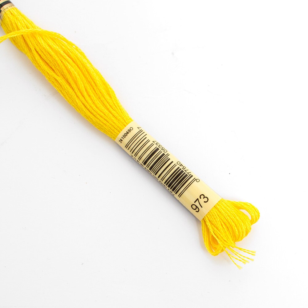 DMC, Embroidery Floss, 6 Strand, Canary